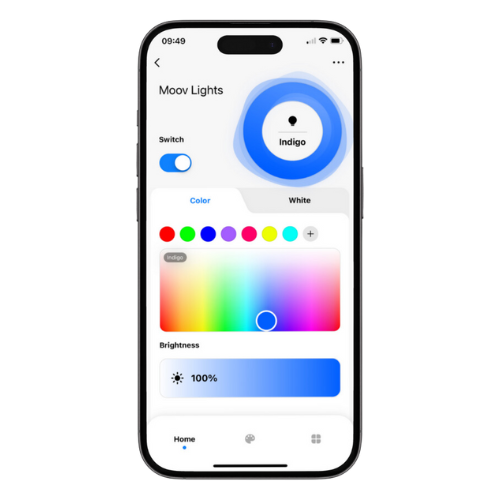 Moov ML100C – Contrôleur d'éclairage piscine Wi-Fi et Bluetooth