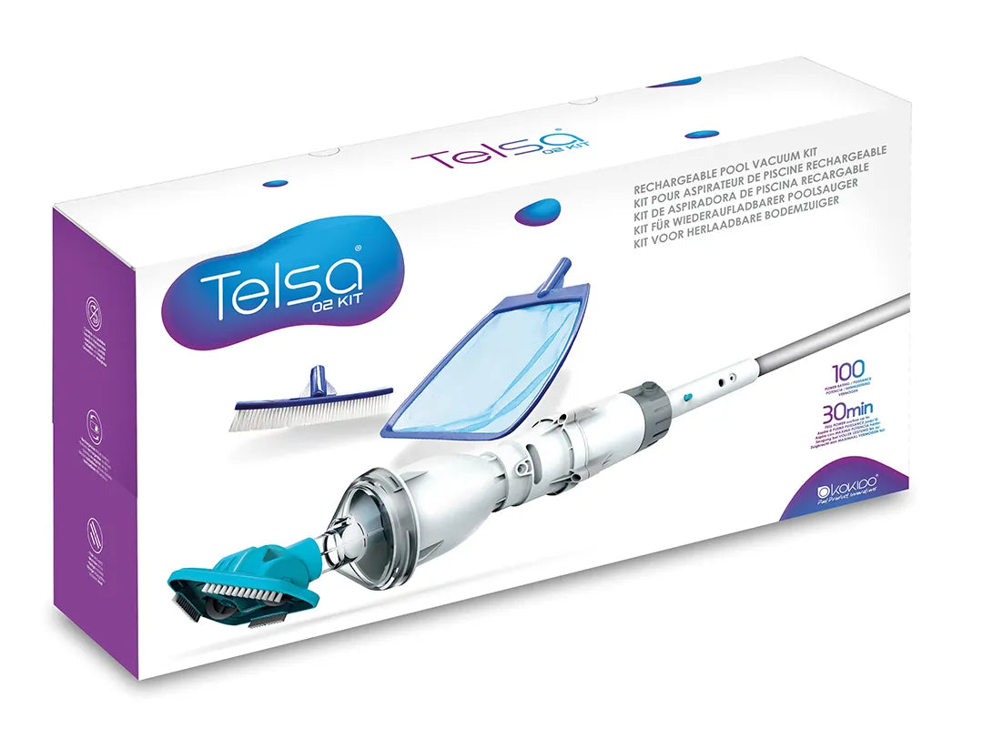 Kokido Telsa 2 – Aspirateur rechargeable piscine et spa