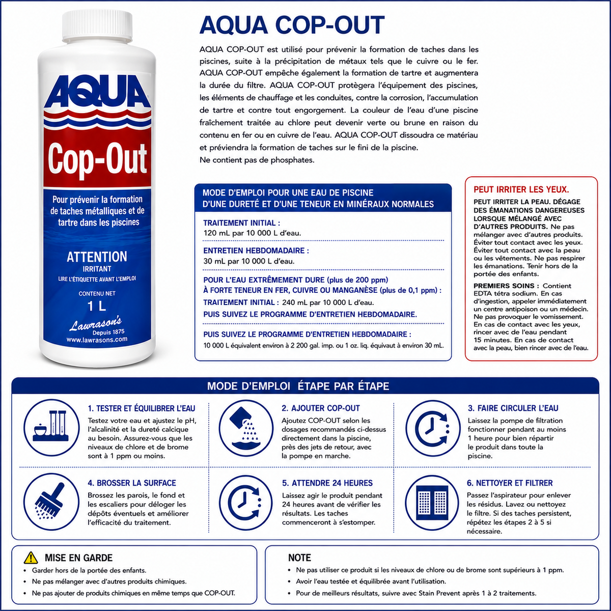 Cop Out – Séquestrant piscine