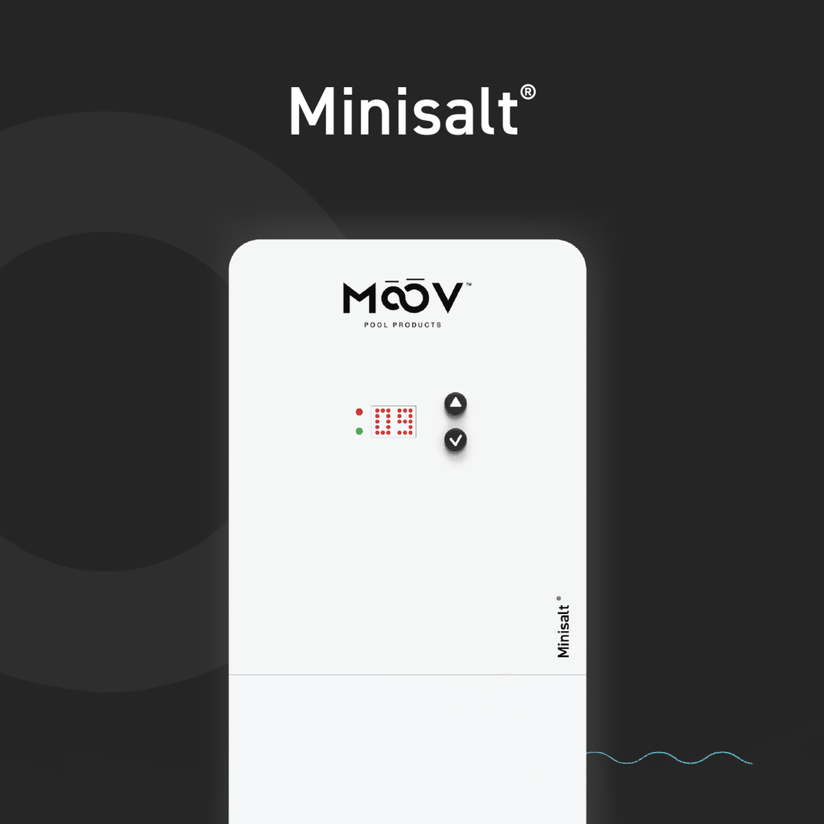 Moov MiniSalt® – Système au sel pour piscine jusqu'à 15 000 gallons