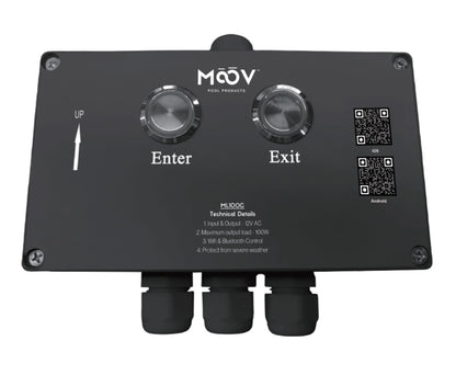 Moov ML100C – Contrôleur d'éclairage piscine Wi-Fi et Bluetooth