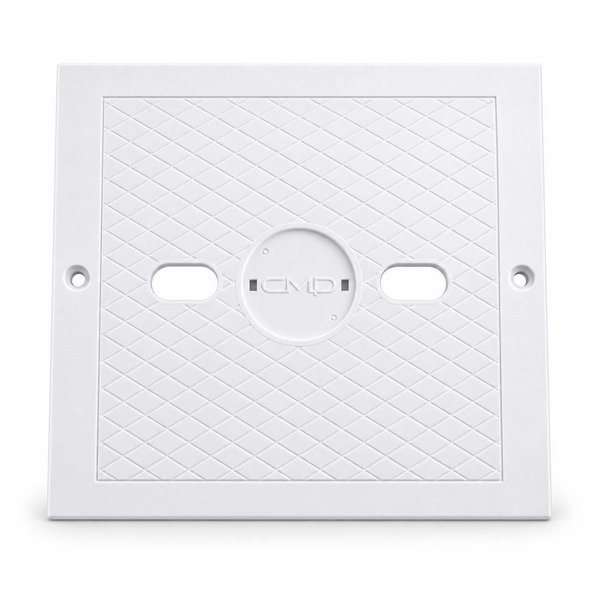 CMP 25538-900-000 – Couvercle et collier d'écumeur carré, blanc