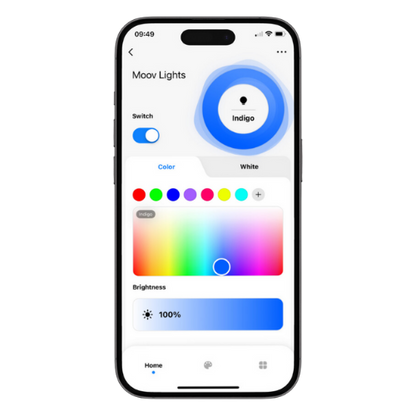 Moov ML100C – Contrôleur d'éclairage piscine Wi-Fi et Bluetooth